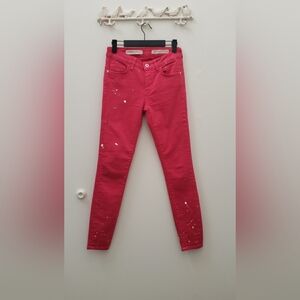 Anthropologie Paint Splattered Jeans NWOT